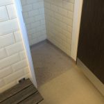 leisure centre shower flooring