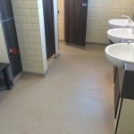 public toilet flooring