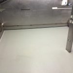 new industrial kitchen floor