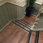 new flooring on stairs